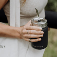 Smoothie Cup with Straw Liquorice