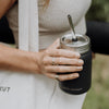 Smoothie Cup with Straw Liquorice
