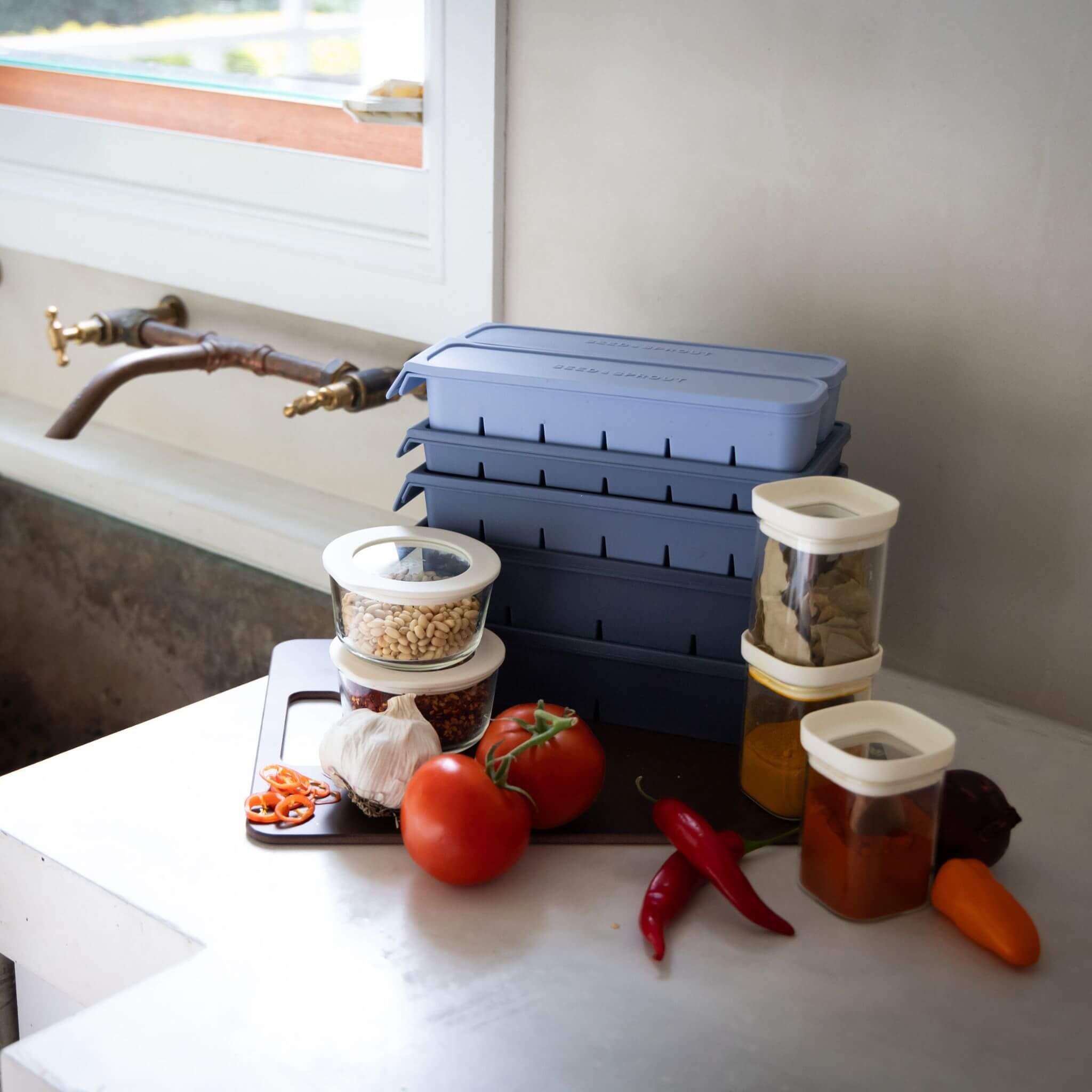 Complete Freezer Tray Set