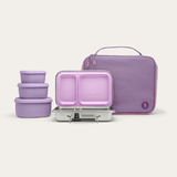Bento Lunch Box Set | Bag & Silicone Nesting Containers