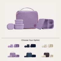 Silicone Bento Box & Snack Box Set | Bag