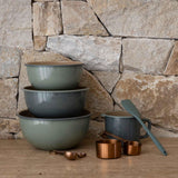 Enamel Serving Bowl Set
