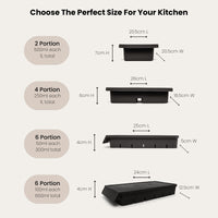6 Portion Silicone Freezer Tray | 100ml