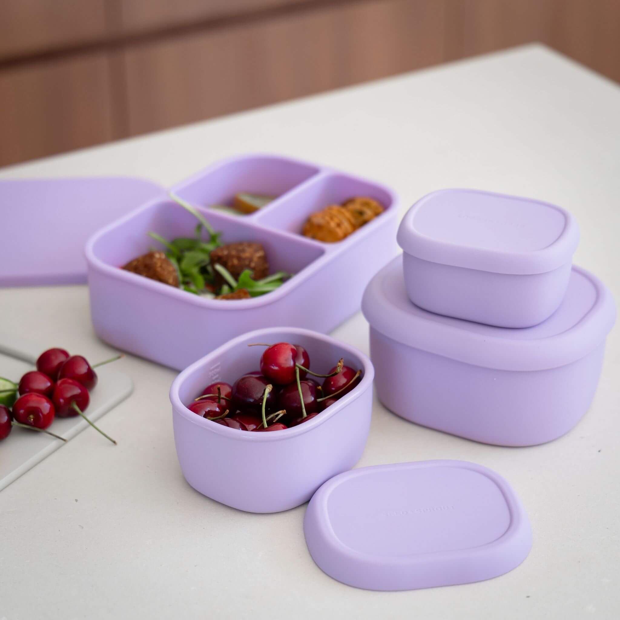 Silicone Nesting Containers