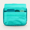 blue green snack bag with zipper