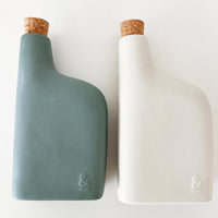 SECONDS: Kitchen Ceramic Olive Oil and Vinegar Dispenser Set