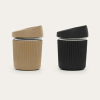 Reusable Glass Coffee Cup | 8oz