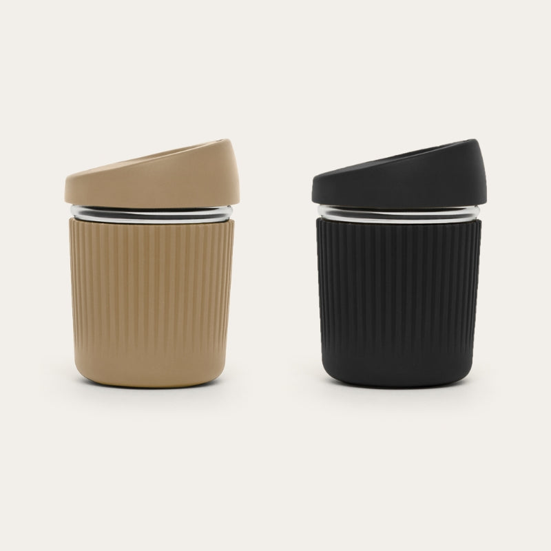 Reusable Glass Coffee Cup | 8oz
