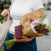 Reusable Glass Coffee Cup | 12oz