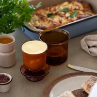 Glass French Butter Dish