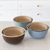 Enamel Serving Bowl Set
