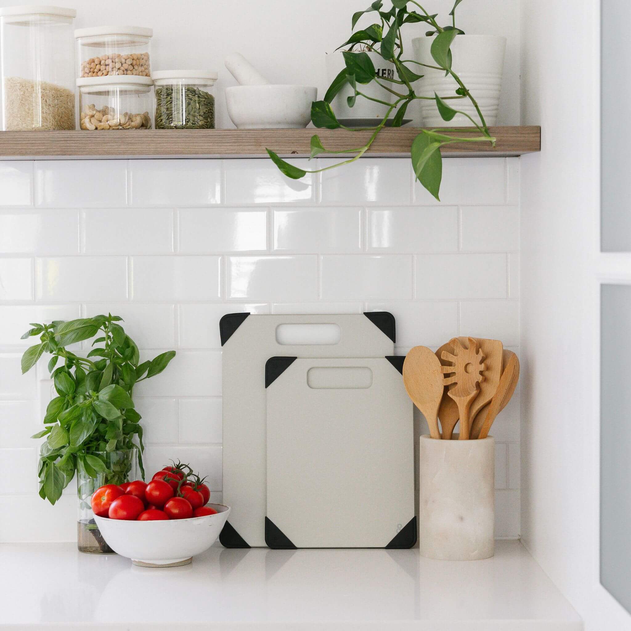 Wood Fibre Chopping Board | Mushroom