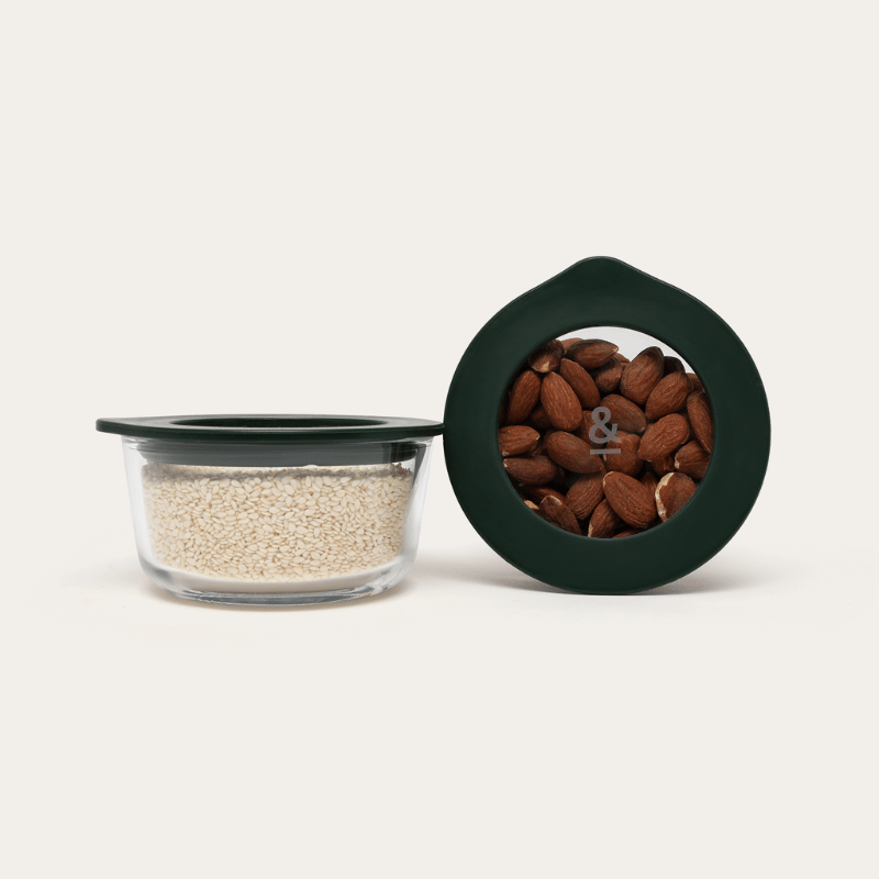 Glass Dip Bowls | Set of 2 Moss