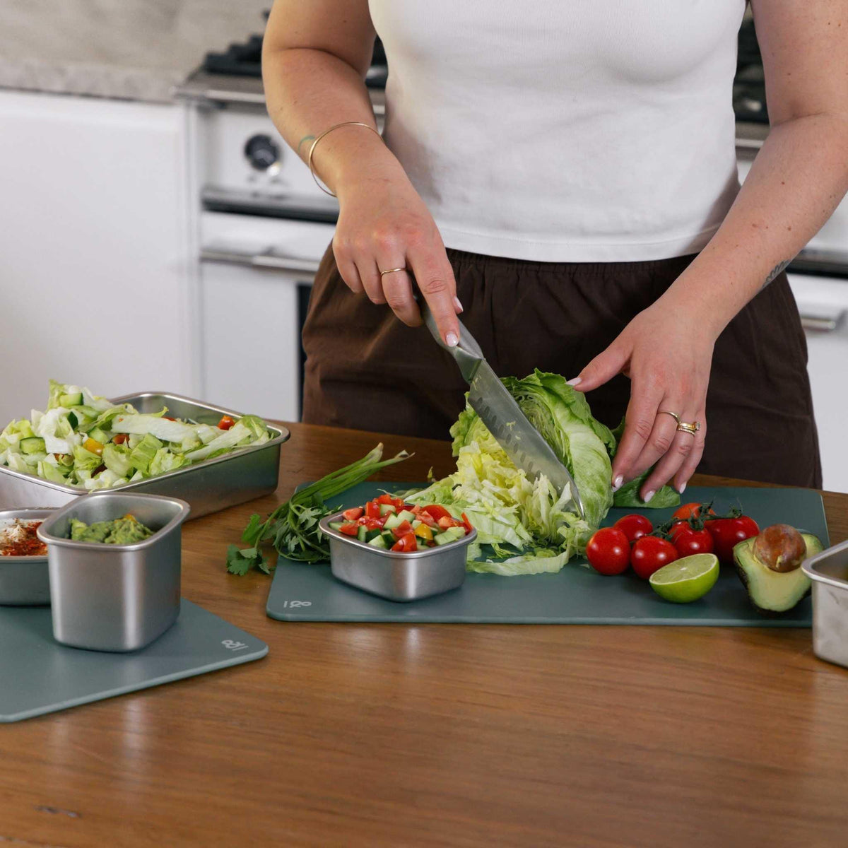 Wood Cellulose Chopping Board Set