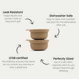 Silicone Dressing Pots 2pk