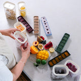 Tallow Rectangle Glass Pantry Jars | 2pk