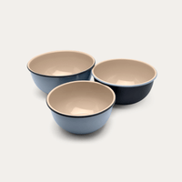 Enamel Serving Bowl Set