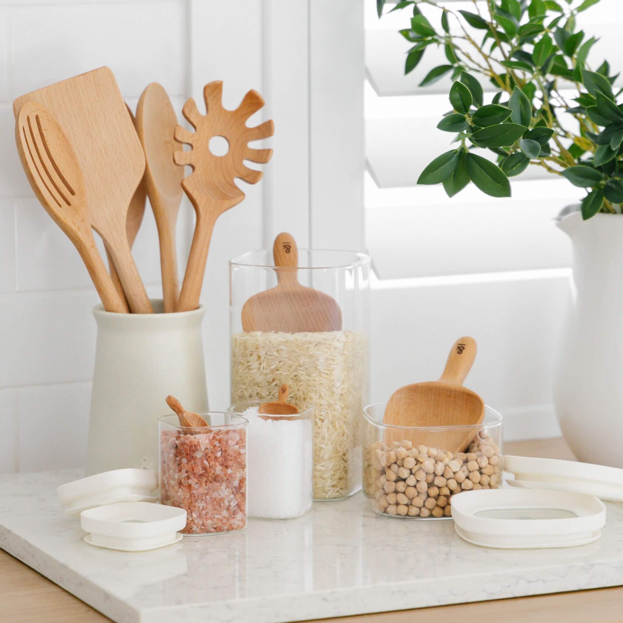 Kitchen Ceramic Utensil Holder