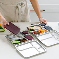 CrunchBox™ Lunch Box | 3 Pot Set