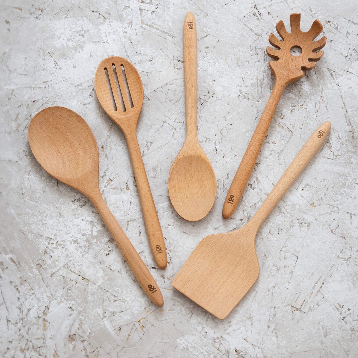 Beechwood Cooking Utensil Set