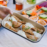 Enamel Baking Tray Set | 3 Piece
