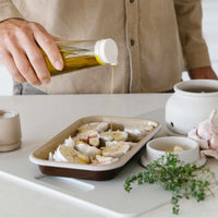 Enamel Baking Tray Set | 3 Piece