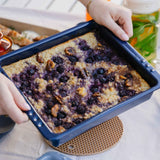 Enamel Covered Roasting Dish Set  | 2 Piece