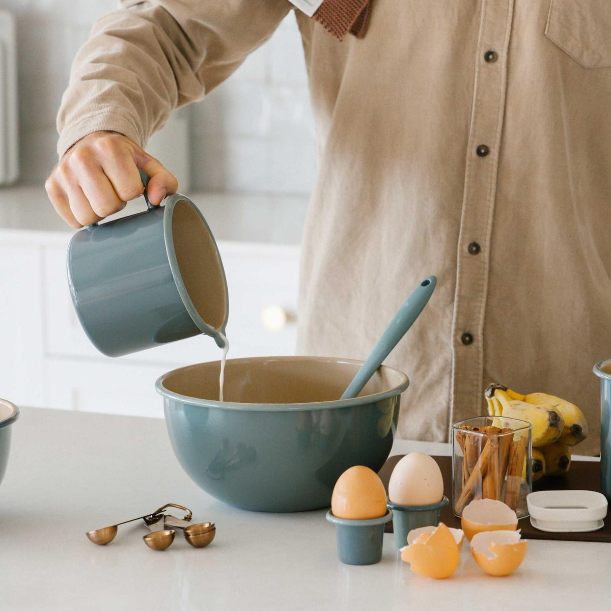 Enamel Measuring Jug