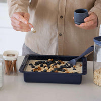 Enamel Covered Roasting Dish Set  | 2 Piece