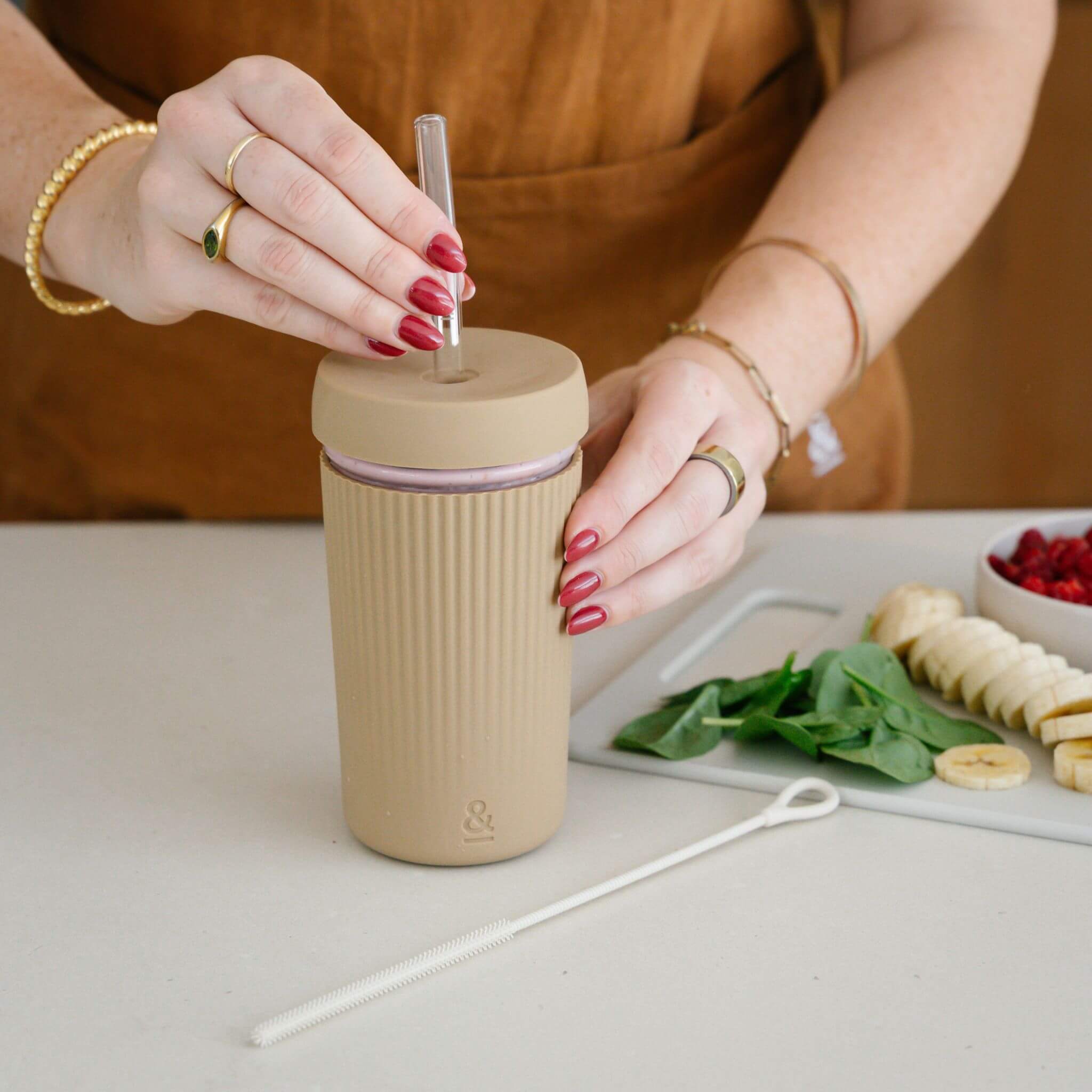 Smoothie Cup Straw Set