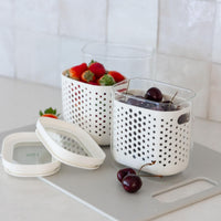 Wash & Store Jar Set with Inserts