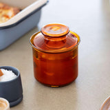 Glass French Butter Dish