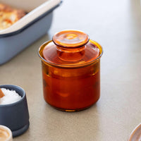 Glass French Butter Dish