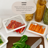 Glass Food Containers | Rectangle 2pk