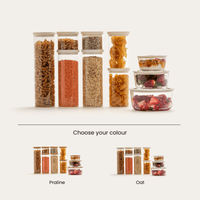Glass Pantry Storage Container Set