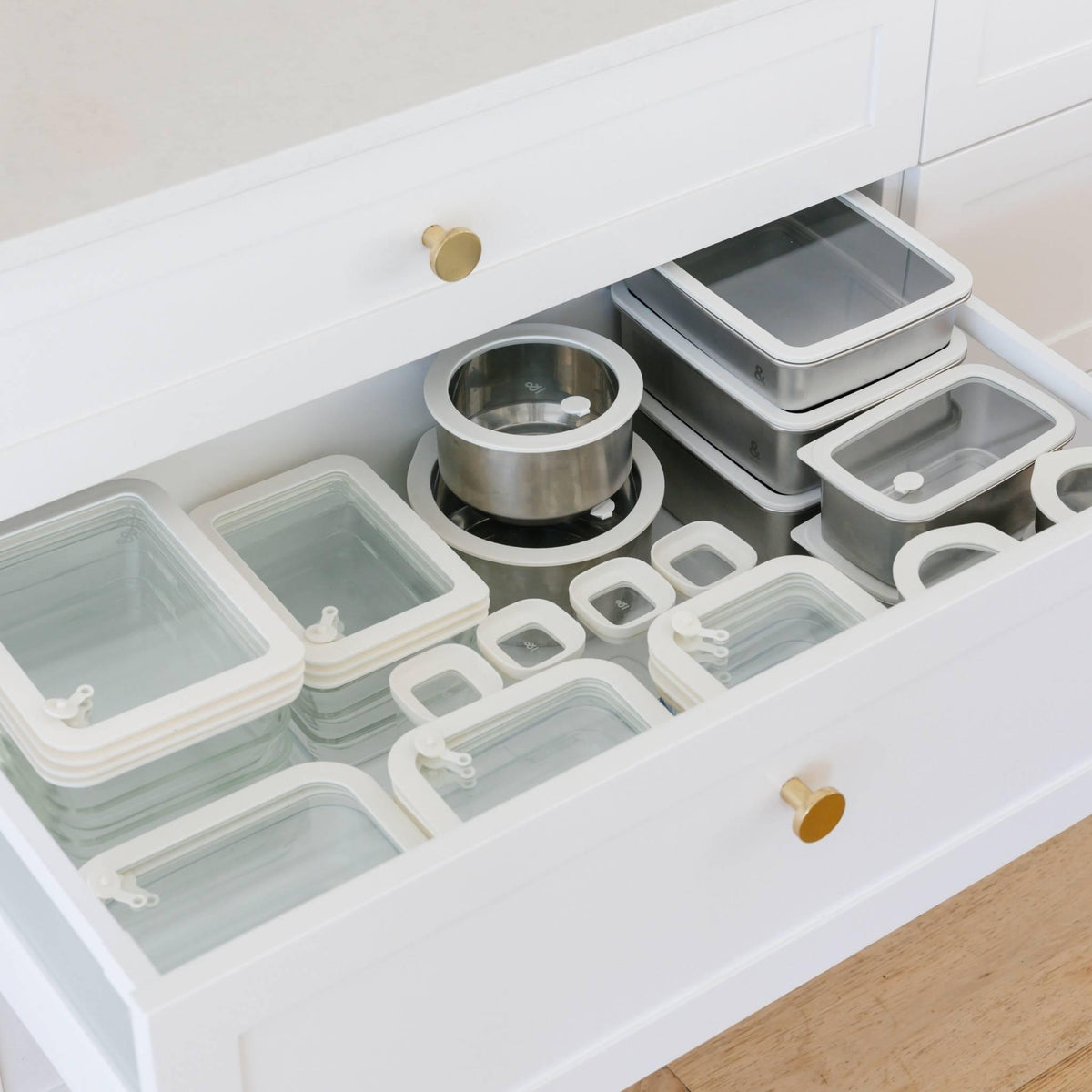 Glass Food Containers | Square