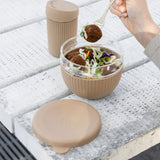 Glass Lunch Bowl Set