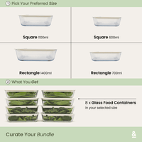 Food Prep and Storage Set | 8pk
