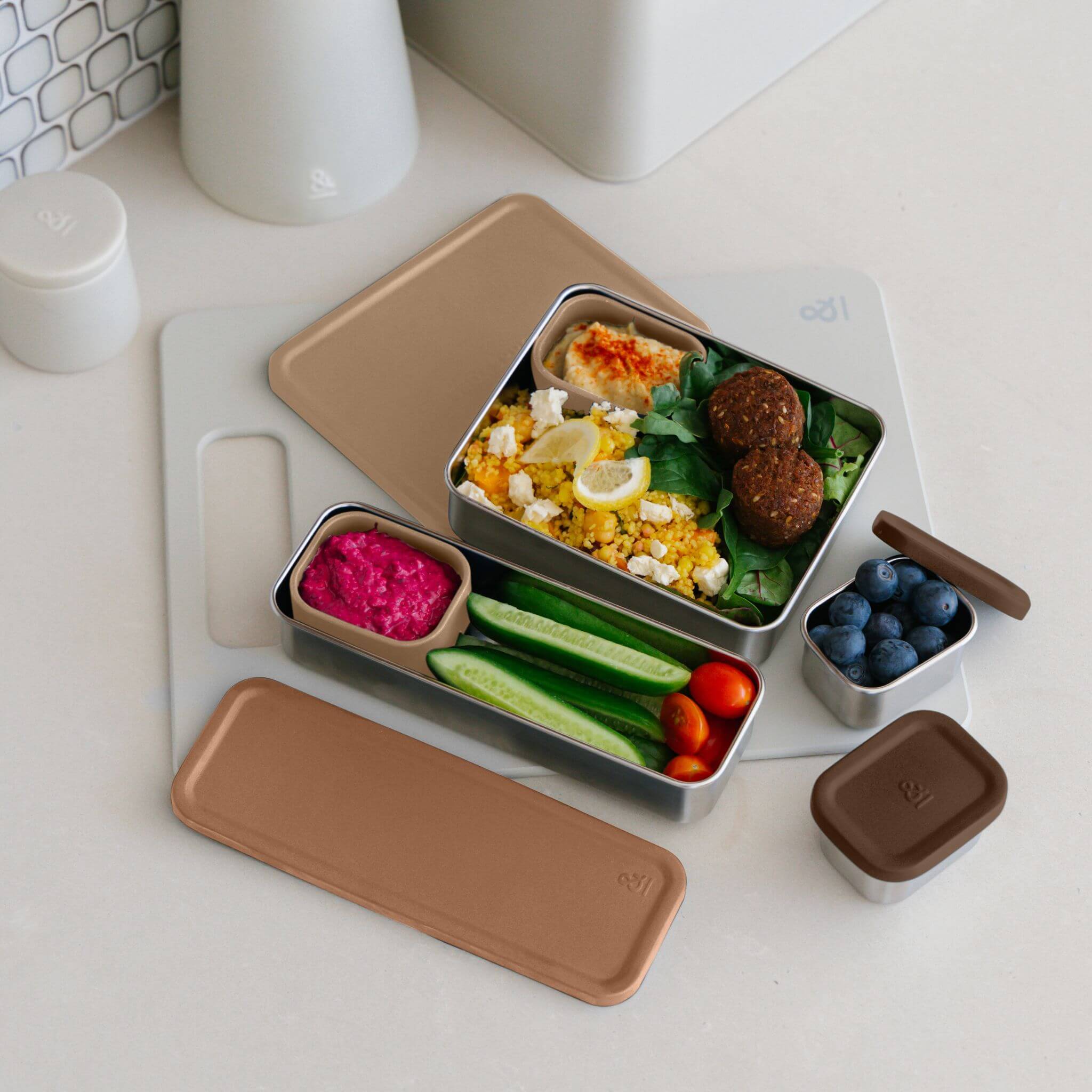 CrunchBox™ 2.0 Lunch Box | Pots & Bag