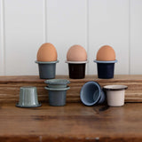 Enamel Egg Cup Set