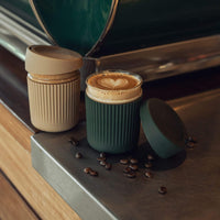 Reusable Glass Coffee Cup | 8oz