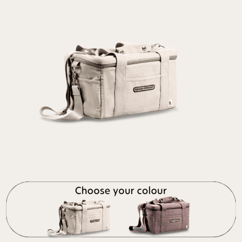 khaki Insulated Cooler Bag