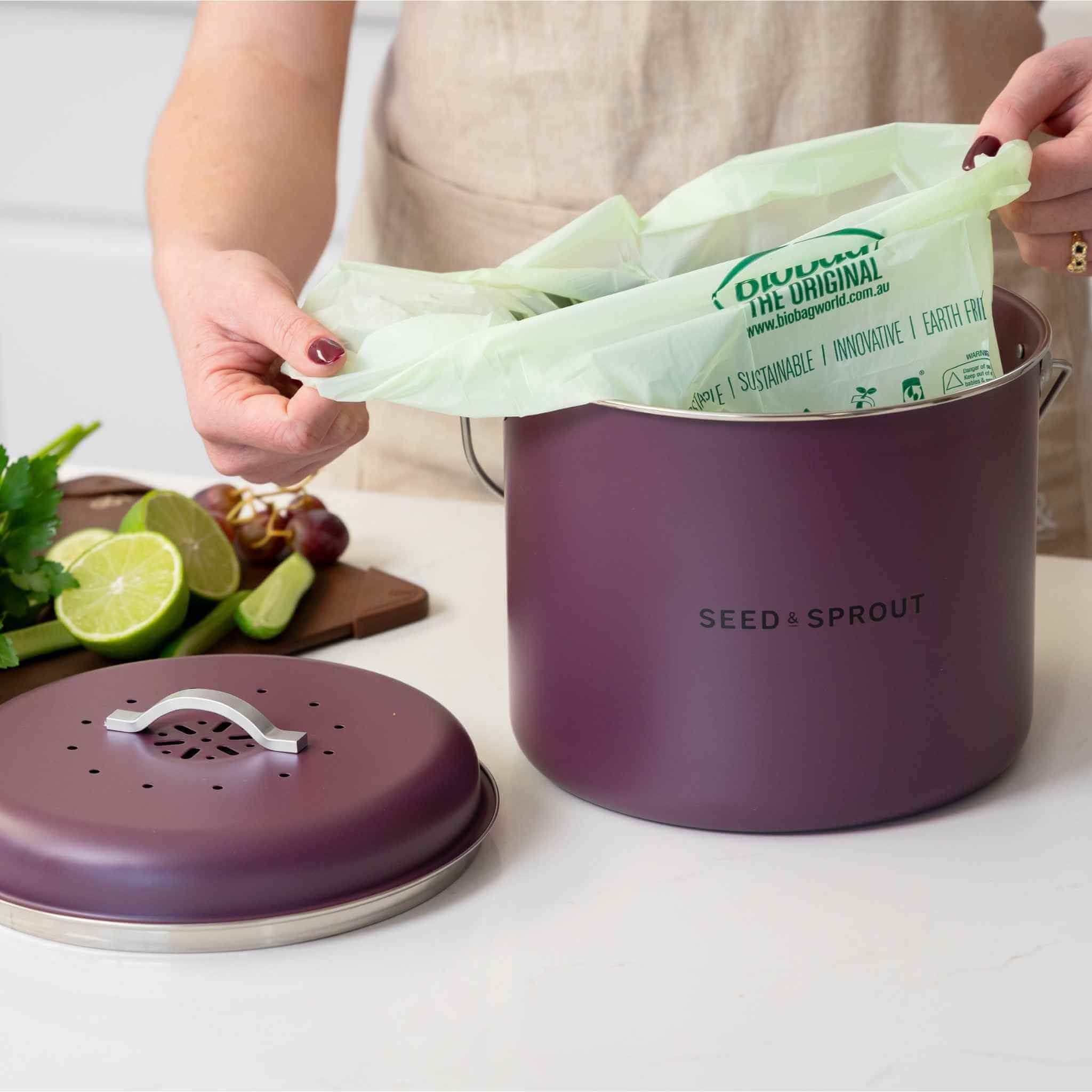 Kitchen Compost Bin | Mulberry