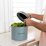 kitchen countertop scrap collector