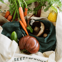 large cotton supermarket bags