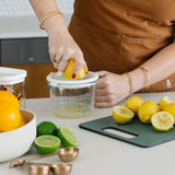 Glass and Silicone Juicer