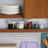 Tallow Rectangle Glass Pantry Jars | 2pk