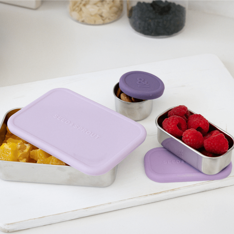 metal snack containers