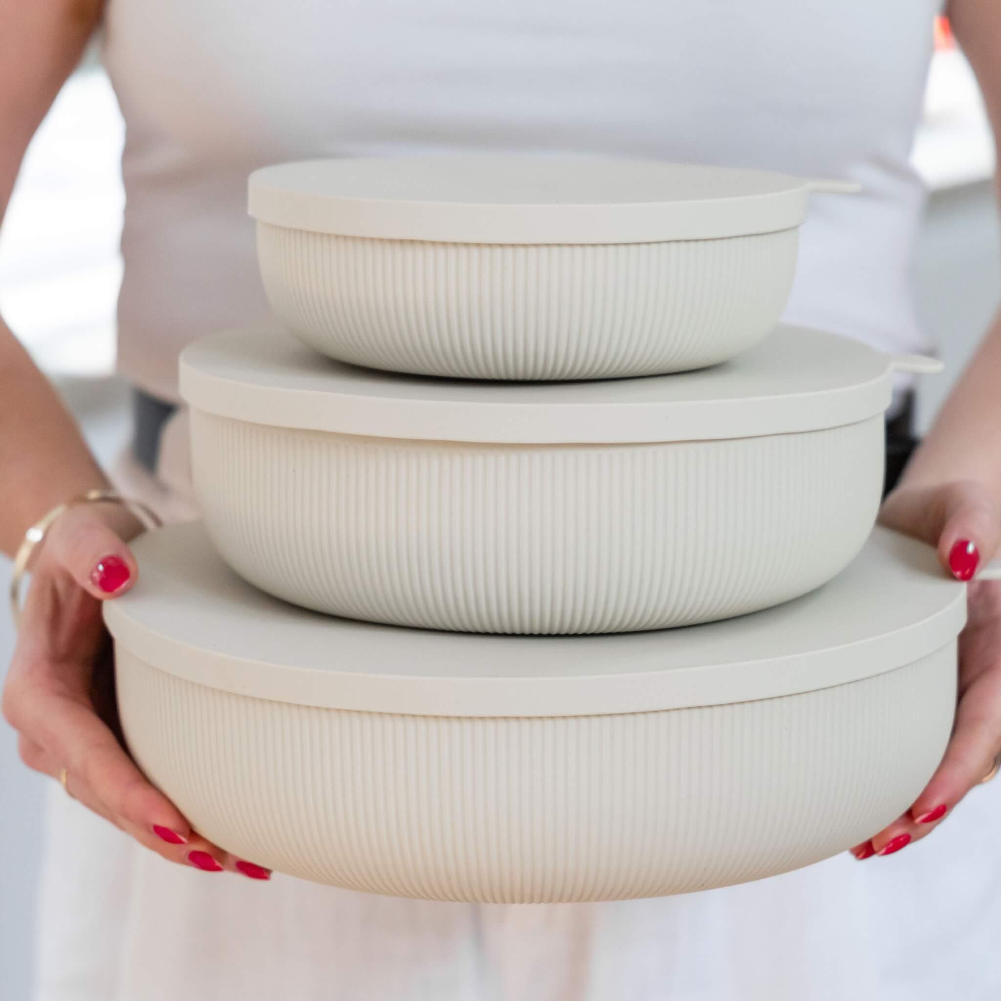 Silicone Nesting Bowl Set of 3