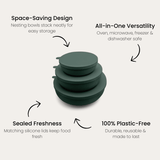 Silicone Nesting Bowl Set of 3